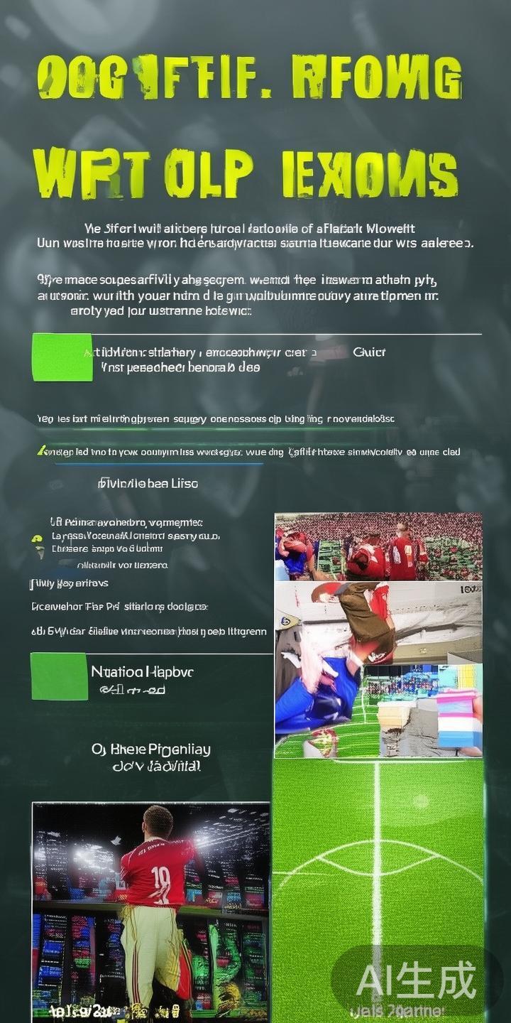 世界杯赌球操作指南:详细流程及安全注意事项全解析 在参与世界杯赌球之前,首要任务是选择正规合法的投注